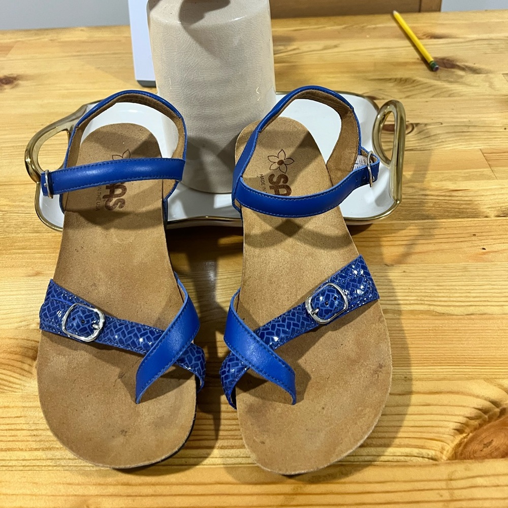 SAS Women's Vibrant Blue Sandals